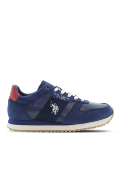 Us Polo Sneakers-Sapatos masculinos Azul