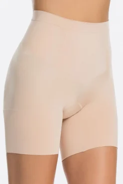 Spanx Roupa Interior-Short reductor invisible cinturilla nude cru