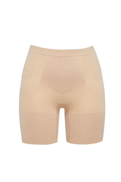 Spanx Roupa Interior-Short reductor invisible cinturilla nude cru