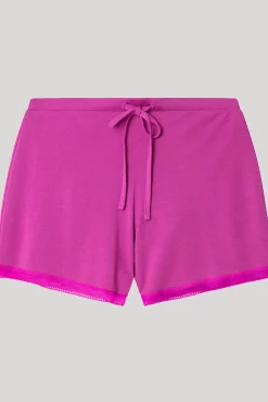 Gisela Pijamas-Shorts de pijama azul rosa
