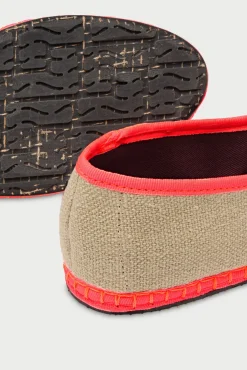 Flabelus Sabrinas-Slipper de lino Tostado