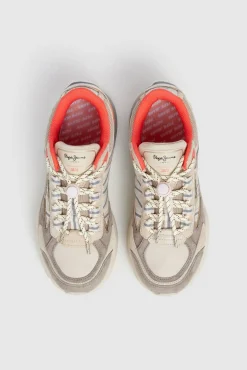 Pepe Jeans Sneakers-Sneaker feminino Darren Trek bege