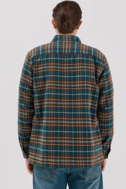 Cortefiel Casacos|Camisas-Sobrecamisa acolchoada Verde