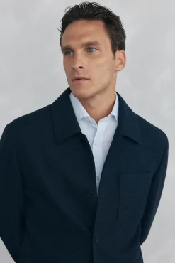Pedro del Hierro Blazers|Blazers-Sobrecamisa marinho Azul