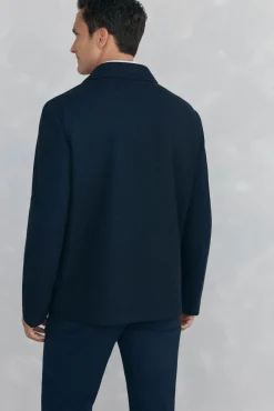 Pedro del Hierro Blazers|Blazers-Sobrecamisa marinho Azul