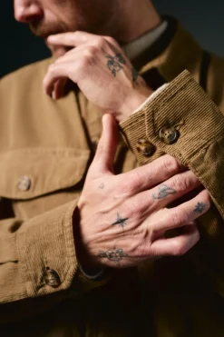 OOTO Camisas-Sobrecamisa de bombazina Tostado