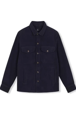 OOTO Camisas-Sobrecamisa de bombazina Azul