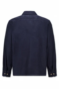 OOTO Camisas-Sobrecamisa de bombazina Azul