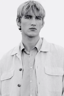 Selected Camisas-Sobrecamisa de linho Branco