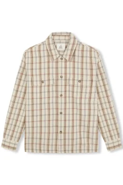 OOTO Camisas-Sobrecamisa de xadrez Tostado