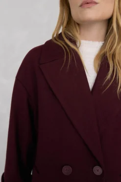 Pedro del Hierro Casacos-Sobretudo Bordeaux