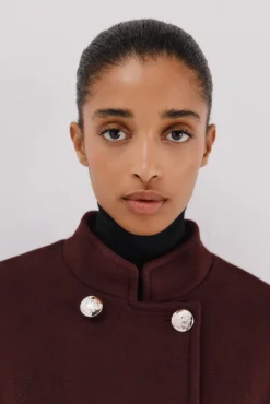 Cortefiel Casacos-Sobretudo com botões dourados Granada