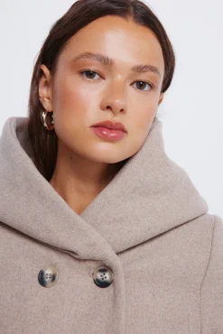 Springfield Casacos-Sobretudo com botões e capuz cru