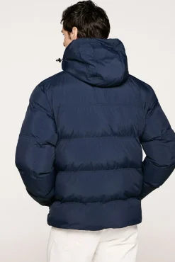 Selected Sobretudos|Ultralights-Sobretudo com capuz Azul