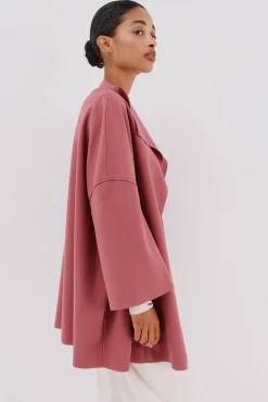 Cortefiel Casacos-Sobretudo com tecido leve Subiu