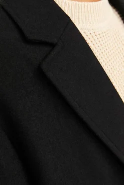 Jack & Jones Sobretudos-Sobretudo curto Preto