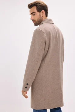 Jack & Jones Sobretudos-Sobretudo curto Cinzento