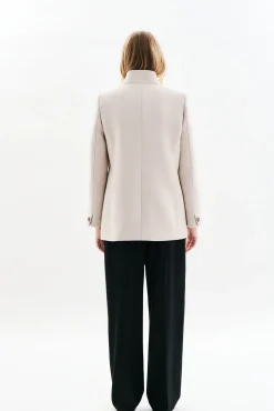 Caroll Sobretudos|Casacos-Sobretudo de lã Cinzento