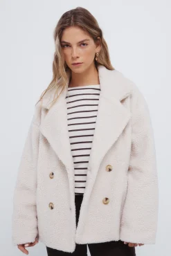 Springfield Casacos-Sobretudo de pelo vison