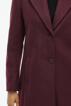 Vila Sobretudos|Casacos-Sobretudo de tecido com lapelas Granada