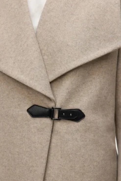 Vero Moda Sobretudos|Casacos-sobretudo de tecido midi Tostado