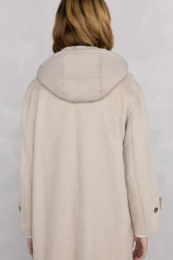 Pedro del Hierro Casacos-Sobretudo e colete interno Beige