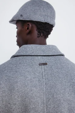 Springfield Sobretudos-Sobretudo elástico confortável cinzento