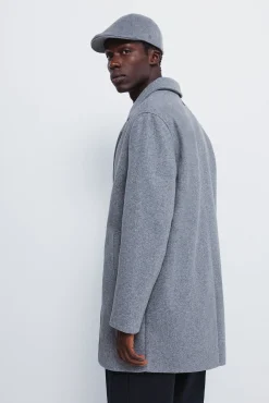 Springfield Sobretudos-Sobretudo elástico confortável cinzento