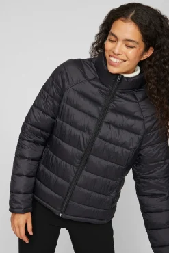 Vila Sobretudos|Casacos-Sobretudo leve e acolchoado Preto