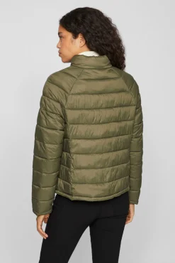 Vila Sobretudos|Casacos-Sobretudo leve e acolchoado Verde