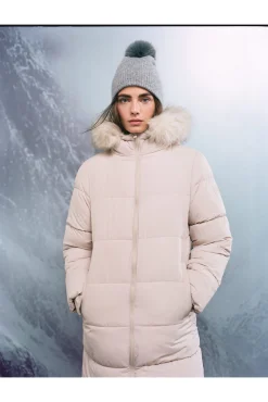 Springfield Casacos-Sobretudo longo acolchoado Thermolite cru