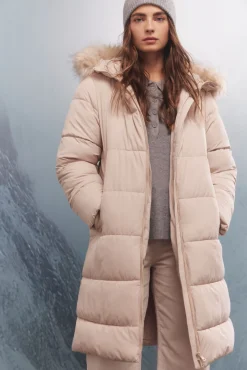 Springfield Casacos-Sobretudo longo acolchoado Thermolite cru