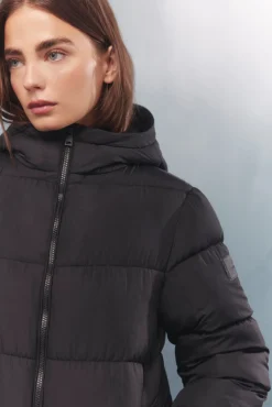 Springfield Casacos-Sobretudo longo acolchoado Thermolite preto