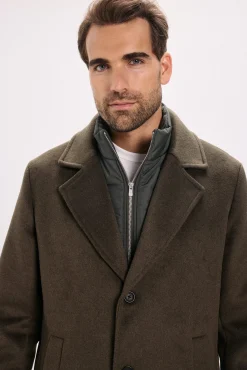 Jack & Jones Sobretudos-Sobretudo longo com fecho combinado Cinzento