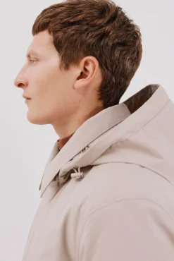 Cortefiel Sobretudos-Sobretudo técnico Tostado