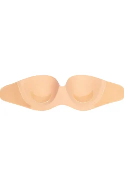 Ivette Bridal Roupa Interior-Soutien adesivo sem alças Spi branco