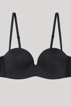 Gisela Roupa Interior-Soutien com decote extremo removível preto