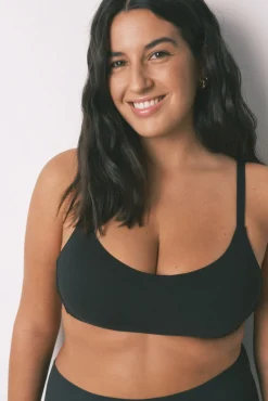 Women'secret Roupa Interior-Soutien de algodão preto