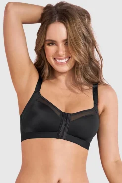 Leonisa Roupa Interior-Soutien de suporte postural com copas de espuma Multi/Benefit preto