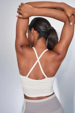 Dash and Stars Roupa Interior-Soutien desportivo branco SEAMLESS COMFORT beige