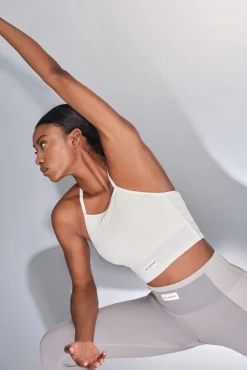 Dash and Stars Roupa Interior-Soutien desportivo branco SEAMLESS COMFORT beige