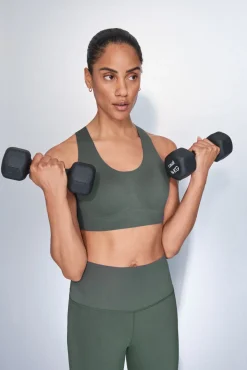 Dash and Stars Roupa Interior-Soutien desportivo COMPRESSIVO verde