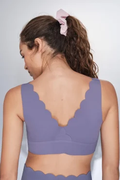 Dash and Stars Roupa Interior-Soutien desportivo COMPRESSIVO roxo rosa