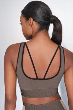 Dash and Stars Roupa Interior-Soutien desportivo SEAMLESS FIT marrom