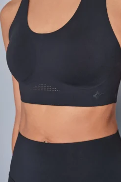 Dash and Stars Roupa Interior-Soutien desportivo COMPRESSIVE preto