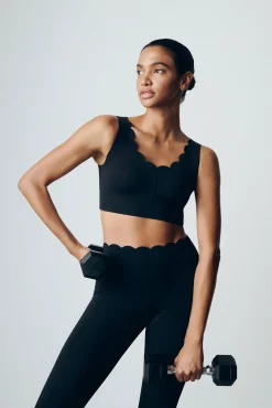 Dash and Stars Roupa Interior-Soutien desportivo COMPRESSIVE preto