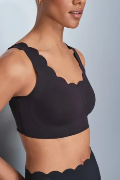 Dash and Stars Roupa Interior-Soutien desportivo COMPRESSIVE preto