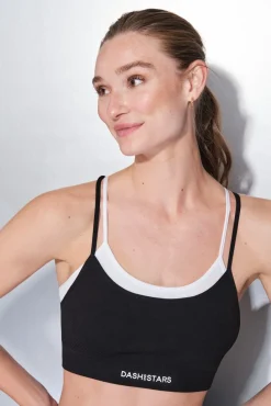 Dash and Stars Roupa Interior-Soutien desportivo SEAMLESS COMFORT preto