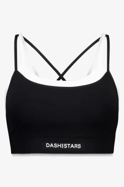 Dash and Stars Roupa Interior-Soutien desportivo SEAMLESS COMFORT preto