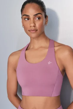 Dash and Stars Roupa Interior-Soutien desportivo 4D Stretch rosa